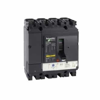 کلید اتوماتیک 40 آمپر اشنایدر الکتریک چهار پل 50KA حفاظت 3D - TM-D