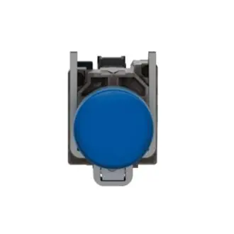 چراغ سیگنال اشنایدر فلزی آبی با LED داخلی 24 ولت AC و DC