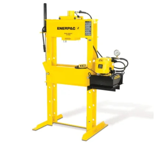پرس هیدرولیک H-Frame با سیلندر دو کاره RR20013 و پمپ برقی ZE5420SGN مدل IPE20065 ، ۲۰۰ تن